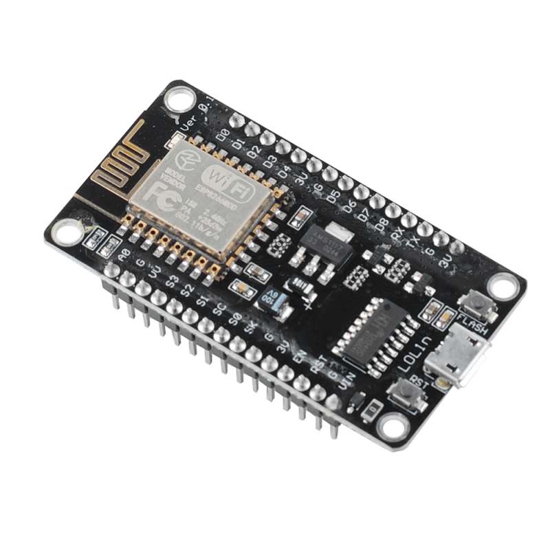 ESP8266 NodeMCU intégré dans un prototype domotique WiFi